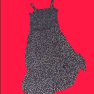 Floral dress, Elastic upper part